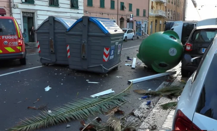 Moti i keq godet Italinë, përmbytje, pemë të rrëzuara dhe dëme materiale (VIDEO)