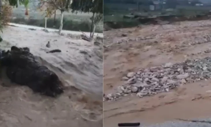 Moti i keq nuk ‘kursen’ as qarkun e Gjirokastrës, përroi i Sopotit bllokon lagje të Lazaratit