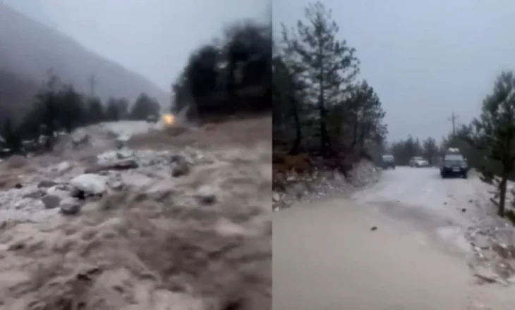 Moti i keq shkaktoi bllokimin e akseve rrugore në Shkodër, ekipet e emergjencave ndalojnë punën për shkak të errësirës
