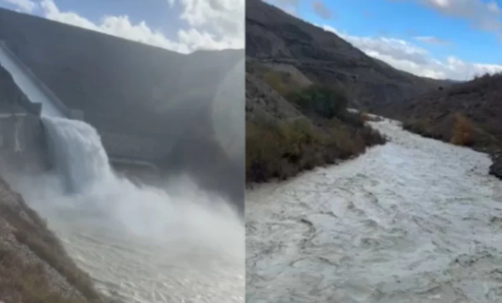 Moti i keq shkakton përmbytje, prurjet e Devollit detyrojnë hapjen e portës së emergjencës në Moglicë