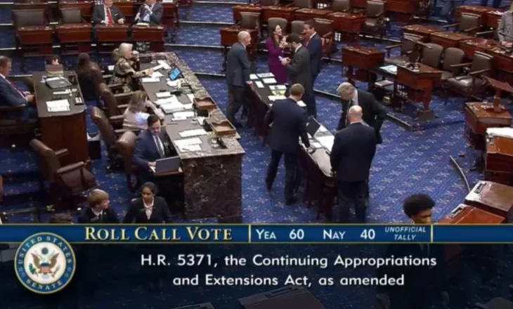 Mund t’i japë fund mbylljes së qeverisë brenda disa ditësh, Senati amerikan miraton projektligjin për financim