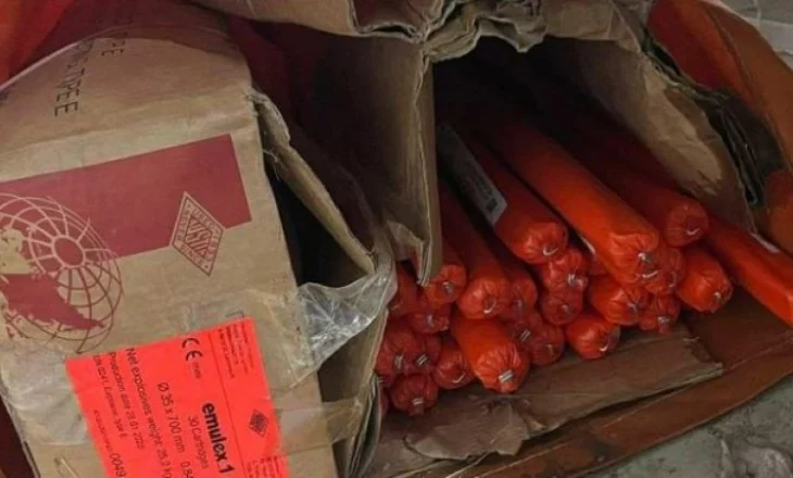 Ndalohen rreth 300 kilogramë eksploziv në kufirin e Kosovës