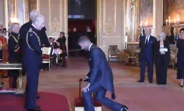 Nderim mbretëror për David Beckham