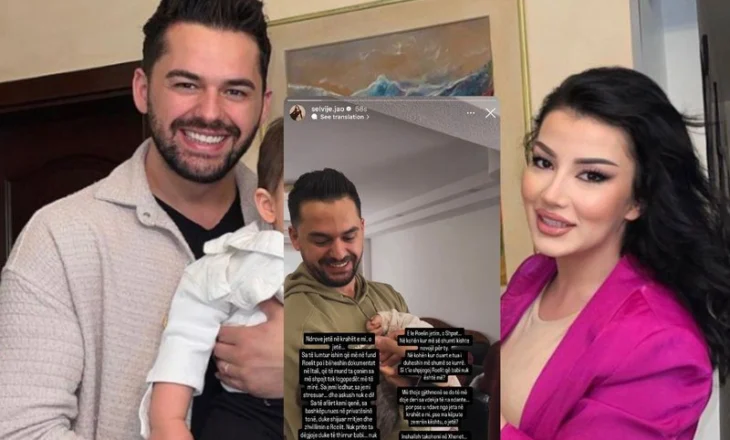 “Ndërrove jetë në krahët e mi”, Reagimi rrëqethës i ish-bashkëshortes së Shpat Kasapit, publikon videon prekëse me djalin