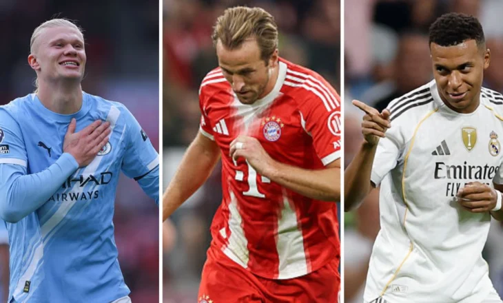 “Ndizet” gara për “Këpucën e Artë”, Haaland e Mbappe “parakalojnë” Kane