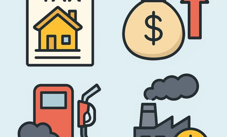 Nga pronat tek akciza, ja taksat që mund të rrisë qeveria për më shumë të ardhura