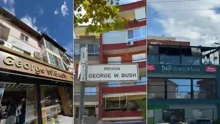 Nga sheshet, rrugët, furrat e bukës e lokalet…/ Pse ky vend i vogël është vërtet i dhënë pas George W. Bush