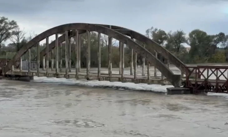 Niveli i lumit Vjosa arrin 8 metra, evakuohen 10 familje në Novoselë