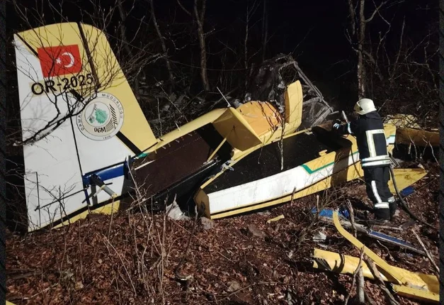 Një avion i vogël turk rrëzohet në Turqi, humb jetën piloti