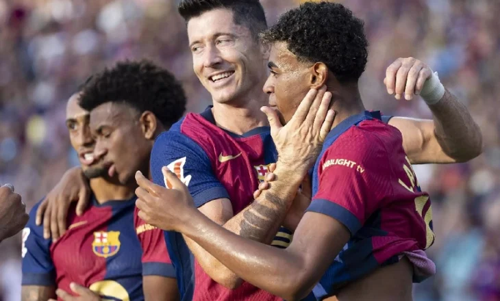 Një “bomber” i vërtetë, ky është emri i parë në listën e Barcelonës për të zëvendësuar Lewandowski-n