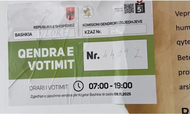 Njoftimi afishuar gabimisht në qendrat e votimit, procesi i votimit mbyllet në orën 18:00