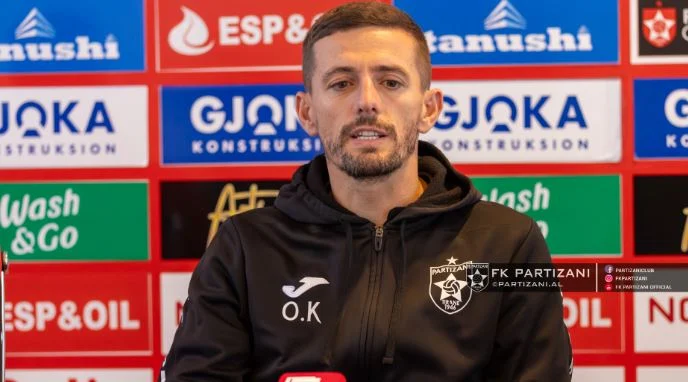 “Objektivi i qartë”/ Partizani, trajneri para Vllaznisë: E vetmja gjë që presim nesër janë 3 pikë