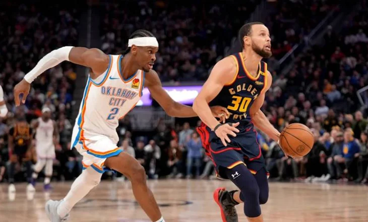 Oklahoma “leksion” edhe Golden State, zhgënjejnë Boston, Memphis e Indiana, triumfon Denver