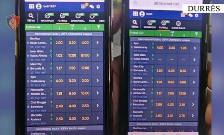 Organizonte lojëra fati në lokalin e tij, arrestohet pronari 38-vjeçar në Durrës, nis hetimi për tre klientë