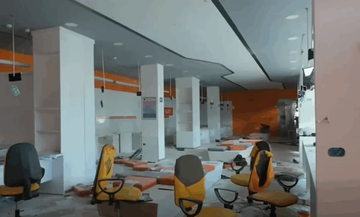 Pamje të turpshme/ Shihni si është shkatërruar qendra “ADISA” në Gjirokastër (ngjitur me komisariatin e policisë)