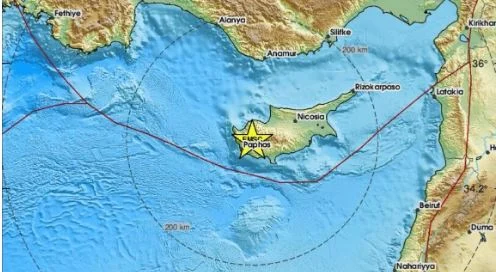 Paniku dhe frika kanë shoqëruar tërmetin e sotëm në Qipro, ja sa ishte magnituta