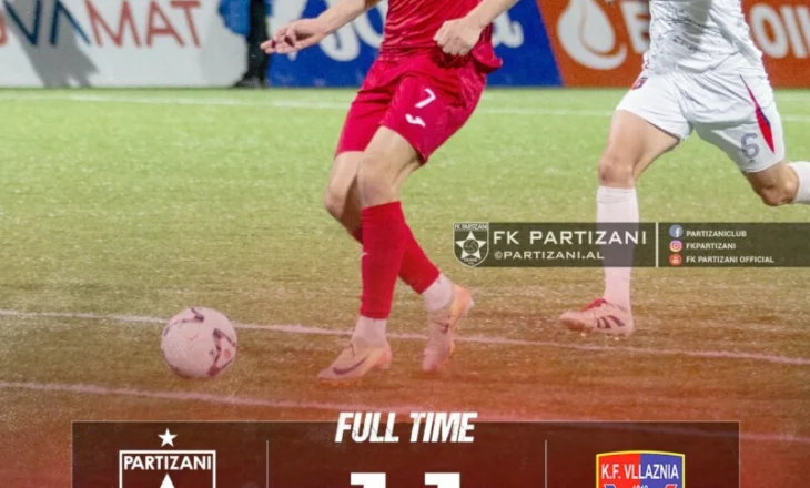 Partizani bën “paqe” me Vllazninë, shkodranët rimarrin kreun e renditjes