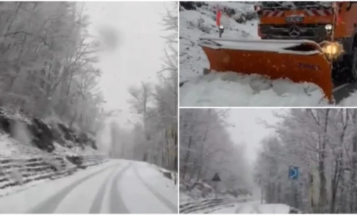 Pas reshjeve të shiut nis dëbora e parë në Theth dhe Razmë