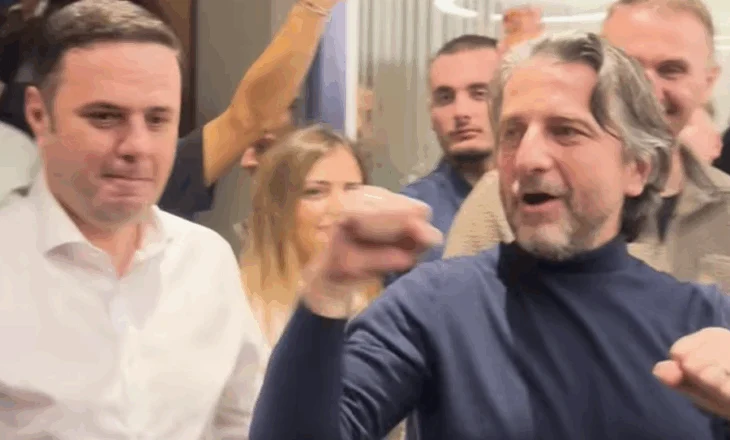 Përparim Rama shpall fitoren në Prishtinë, nis festa e përkrahësve të LDK