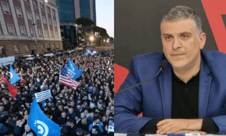 PL i bashkohet protestës së PD-së para Kryeministrisë, Blushi: Le ta ngremë zërin së bashku!