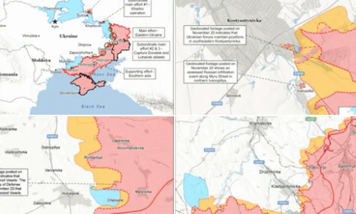 Plani i paqes me 28 pika, sa territor mund të humbë Ukraina?