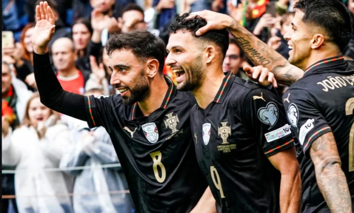 Portugalia me fitore spektakolare ndaj Armenisë, siguron biletën për në Botëror. Hungaria mjaftohet me play-off