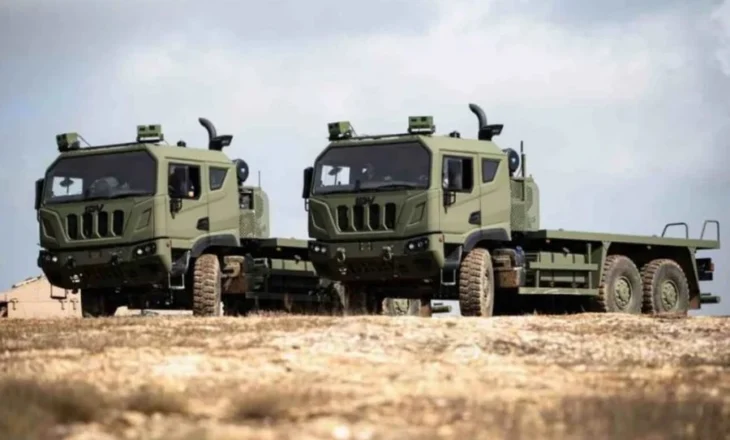 Prezantohet autokolona e parë autonome ushtarake e Evropës