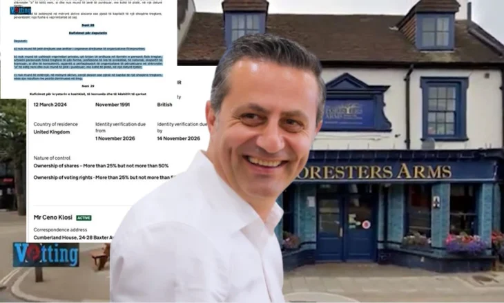 Pronari i kompanisë “First Bar Limited” dhe i një hoteli luksoz në Londër, pasuritë e fshehura të Ceno Klosit