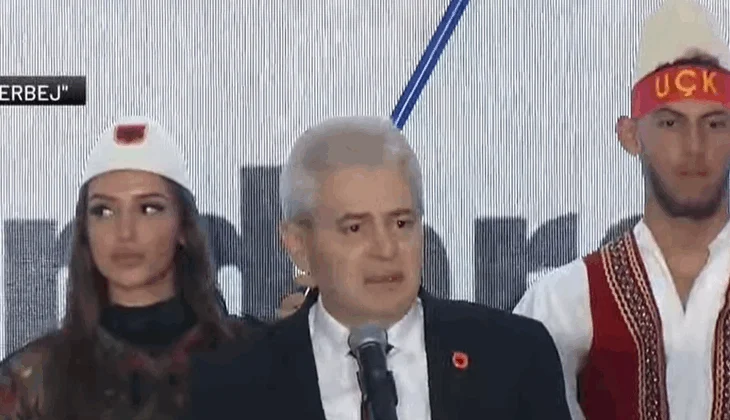 Protesta në Strasburg për ish-krerët e UÇK, reagon Ali Ahmeti: Po gjykohen mbi shpifjet e Serbisë