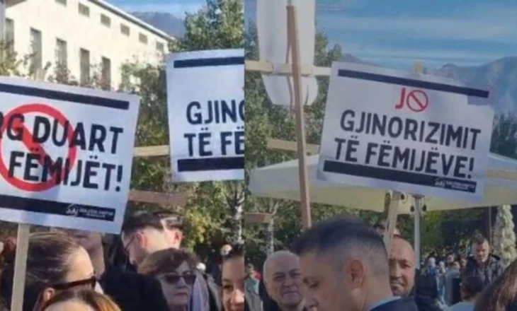 Protestë kundër ligjit për Barazinë Gjinore, Akil Pano thirrje Trump: Na ndihmoni