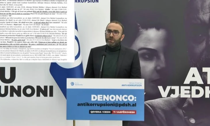 “Punët i ke me Gimin, jo me mua”, Bardhi publikon përgjimet për tenderin e Unazës së Madhe, zbulohet biznesmeni që foli me Berberin