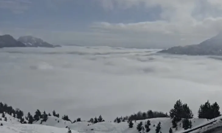 Qarku Korçë/ Reshje shiu dhe dëbore, ja si paraqitet situata orët e fundit