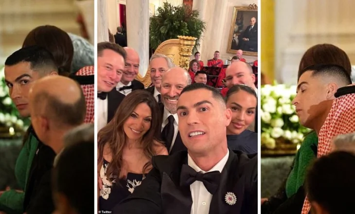 Ronaldo në Shtëpinë e Bardhë, merr pjesë në darkën që Trump shtron për nder të Princit saudit