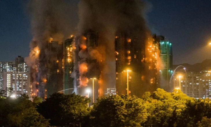 Rritet bilanci i viktimave nga zjarri në Hong Kong, 83 persona kanë humbur jetën dhe 75 janë plagosur, 250 ende të zhdukur