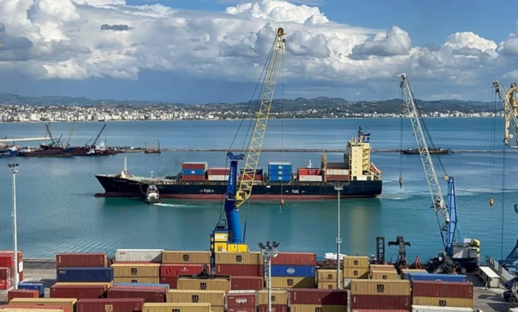 Rritet volumi tregtar nga porti i Durrësit, importet rriten me 7.28% krahasuar me një vit më parë