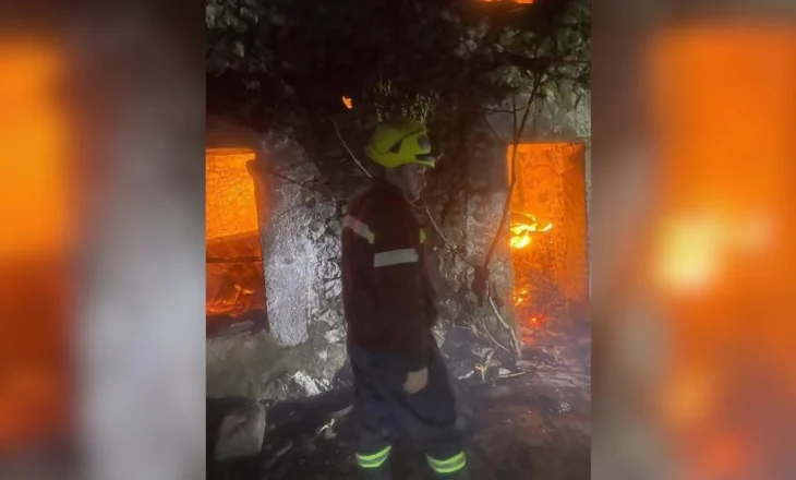 Rrufeja shkrumbon banesën në Malësinë e Madhe