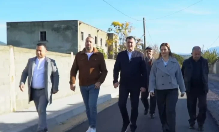 Rrugë të reja në lagjen “Skënderbej”, kryebashkiaku Llatja dhe Bylykbashi ndjekin nga afër investimin në zone
