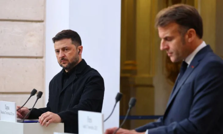 “Rusia nuk do paqe”, Macron në konferencë me Zelenskyn: Europa nuk do e ndalojë mbështetjen për Ukrainën para agresionit rus