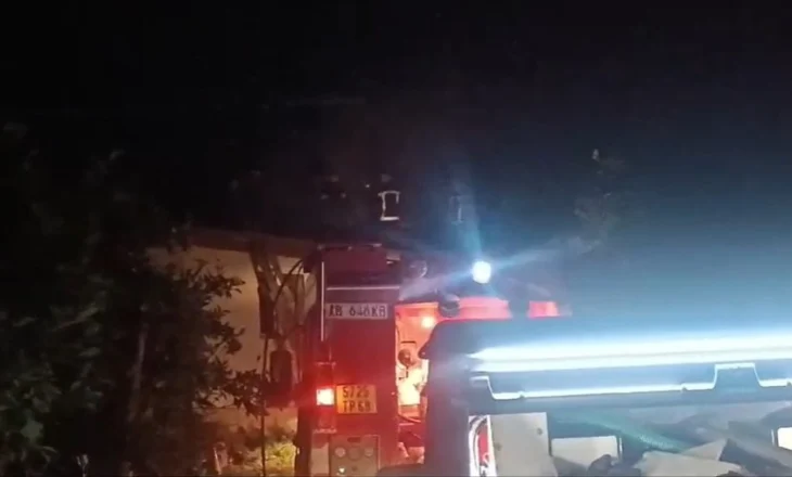 Sarandë/ Digjet një lokal druri në orët e para të mëngjesit, Policia po heton shkaqet