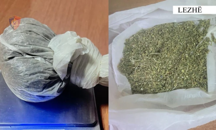 Shiste kanabis në zonën e Shëngjinit, arrestohet 26-vjeçari