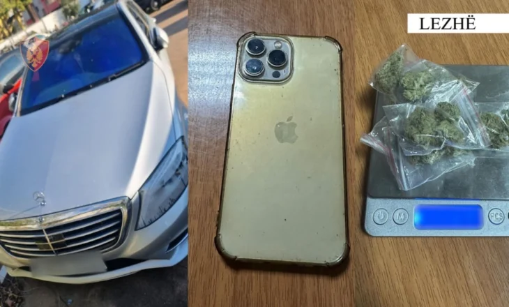 Shiste lëndë narkotike në qytet, vihet në pranga 27-vjeçari në Lezhë, iu sekuestrua edhe automjeti