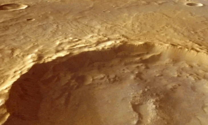 Shpellat misterioze në Mars kanë gjurmë uji