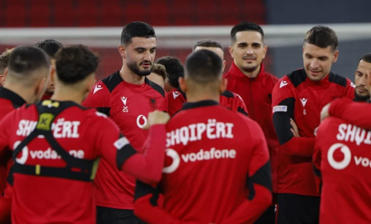 Shqipëria mbyll përgatitjet, super gati për sfidën ndaj Anglisë