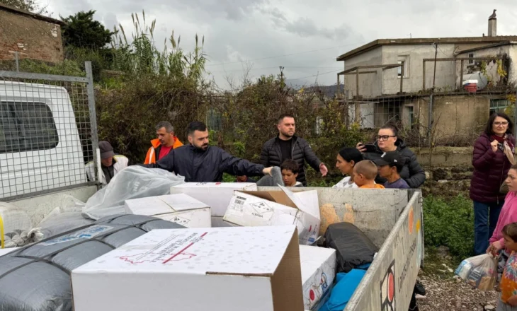 Shtëpitë u përmbytën nga moti i keq, 25 persona strehohen me çadra në Çukë të Sarandës