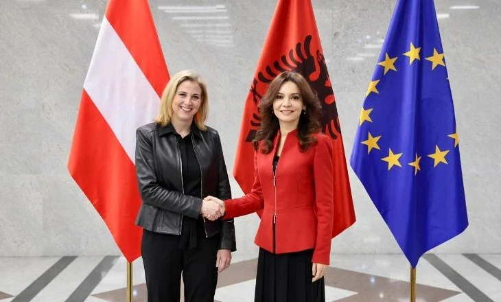 Spiropali pret në Tiranë homologen austriake: Mbështetja juaj për integrimin europian ka bërë gjithmonë diferencën…