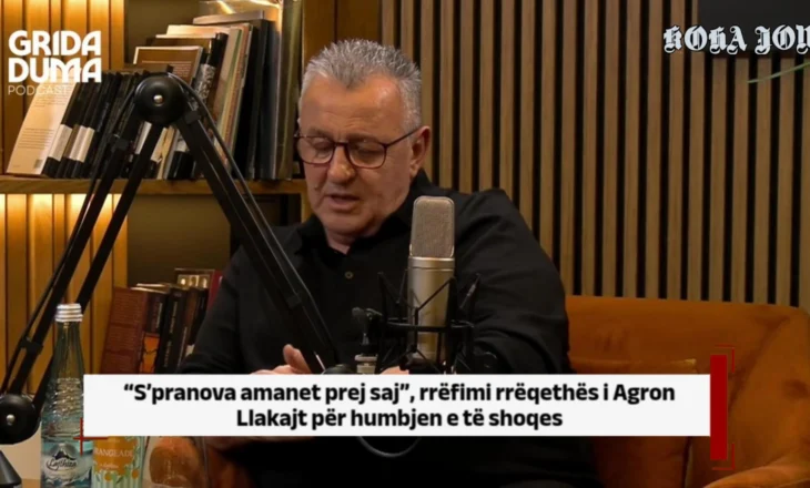 “S’pranova amanet prej saj”, rrëfimi rrëqethës i Agron Llakajt për humbjen e të shoqes