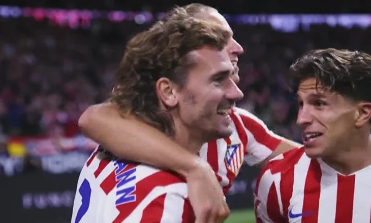 Super Griezmann, Atletico Madrid merr fitoren e 4-të rresht dhe futet në garë për titullin (video)