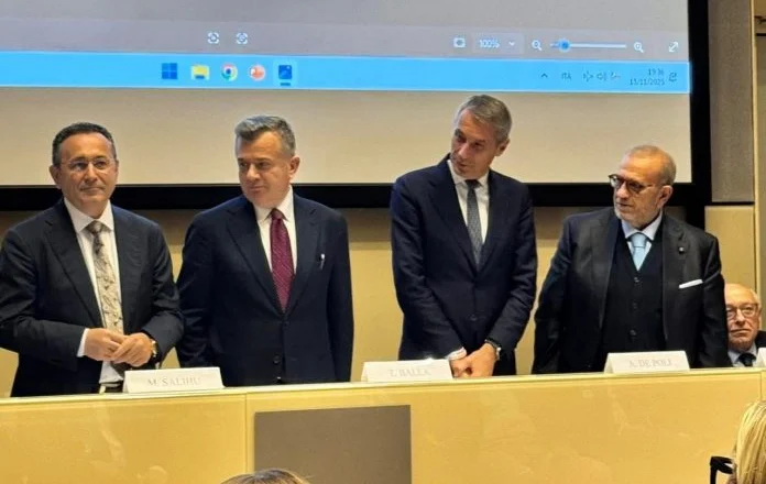 Taulant Balla gjatë takimeve në Itali: Suksesi i shqiptarëve në diasporë është suksesi i Shqipërisë
