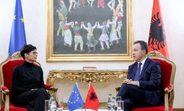 ‘Të çojmë përpara ritmin e negociatave me BE-në’, Peleshi takim me Marta Kos