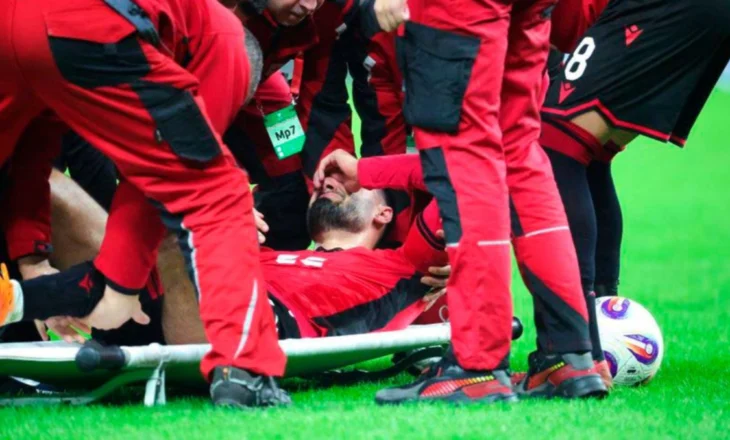 Trajneri i Bërnlit jep informacion për Brojën: Ka dëmtim të lehtë, tani jemi më të qetë